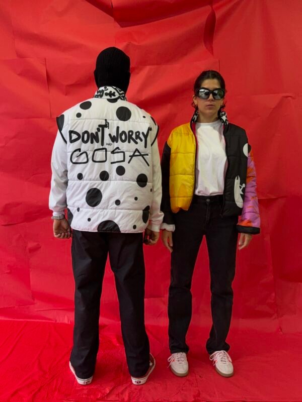 Chaqueta: Don´t worry and GOSA